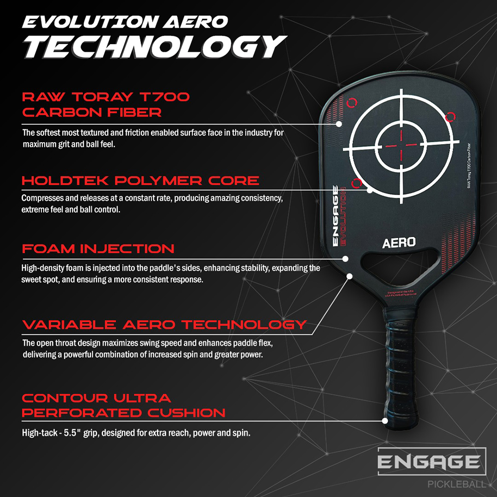 vợt Pickleball Engage Evolution Aero 2