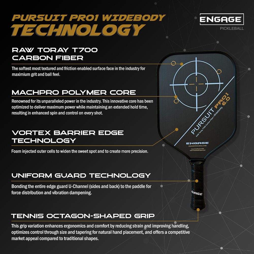 vợt Pickleball Engage Pursuit Pro1 Widebody 1