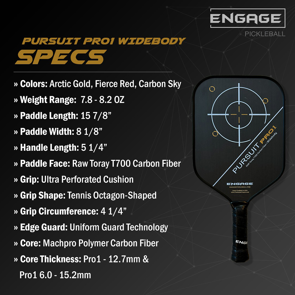 vợt Pickleball Engage Pursuit Pro1 Widebody 2
