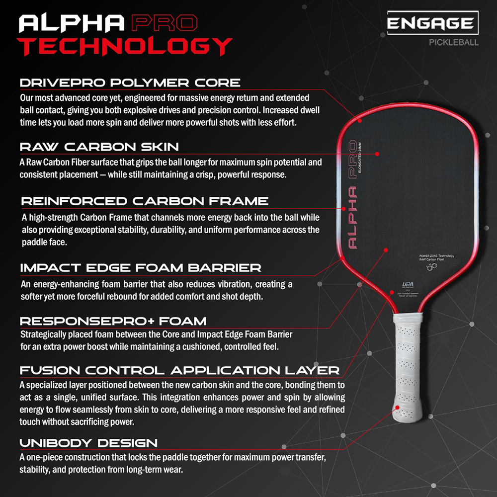 vợt Pickleball Engage Alpha Pro 4