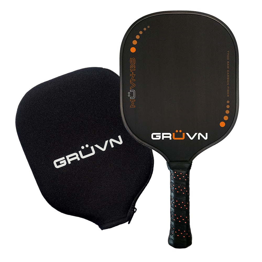 vợt Pickleball GRUVN MUVN-13S đen cam