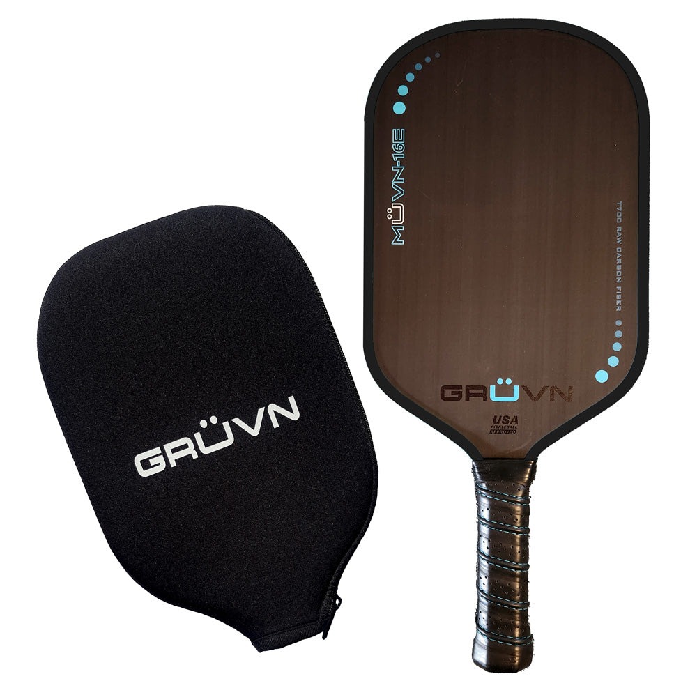 vợt Pickleball GRUVN MUVN-16E đen xanh dương