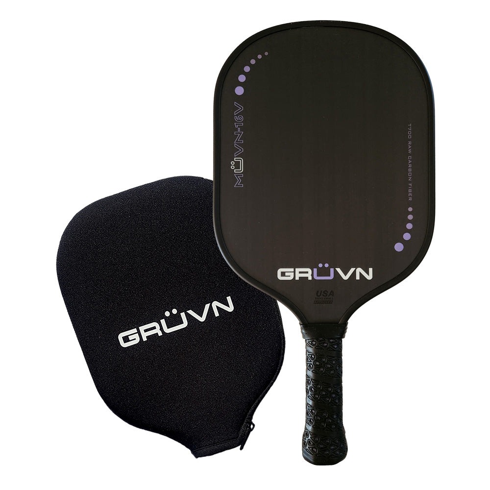 vợt Pickleball GRUVN MUVN-16V đen