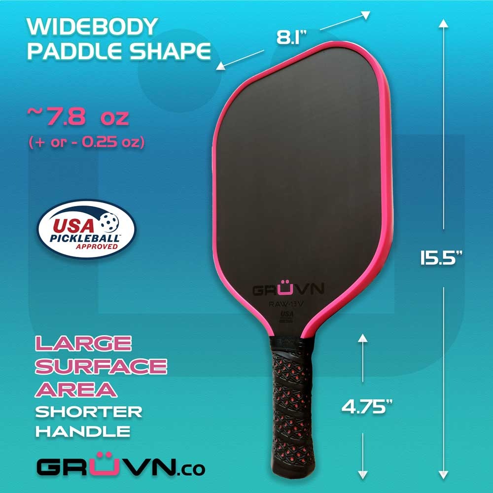 vợt Pickleball GRUVN RAW-13V 2