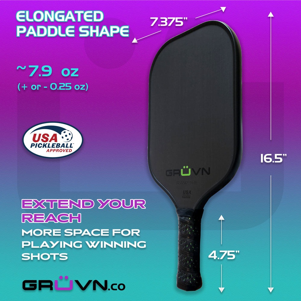 vợt Pickleball GRUVN RAW-16E 2