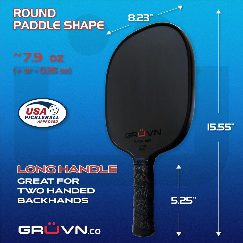 vợt Pickleball GRUVN RAW-16R 2