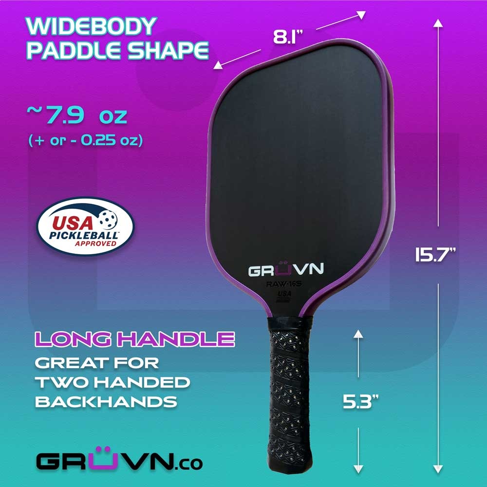 vợt Pickleball GRUVN RAW-16S 2