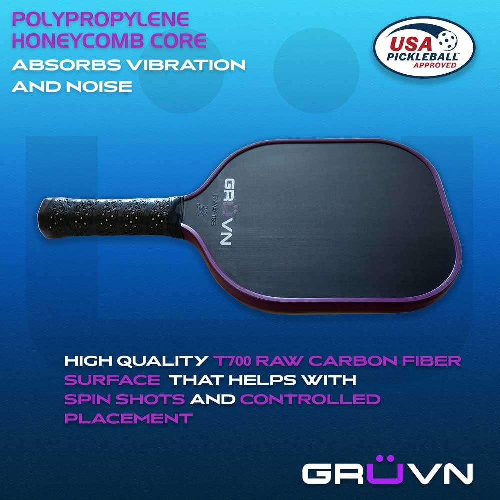 vợt Pickleball GRUVN RAW-16S 3