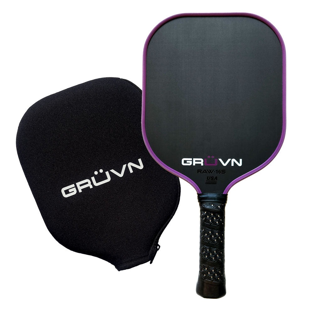 vợt Pickleball GRUVN RAW-16S tím