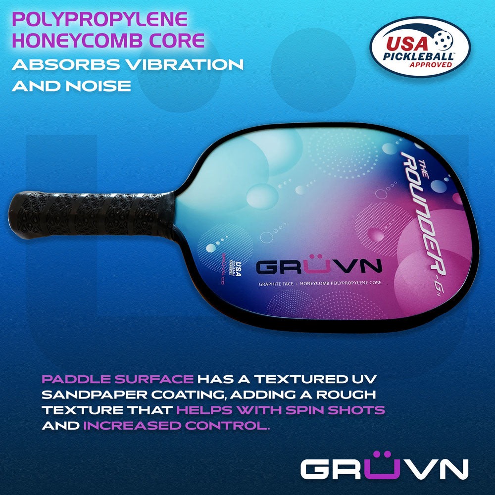 vợt Pickleball GRUVN THE ROUNDER-G16 3