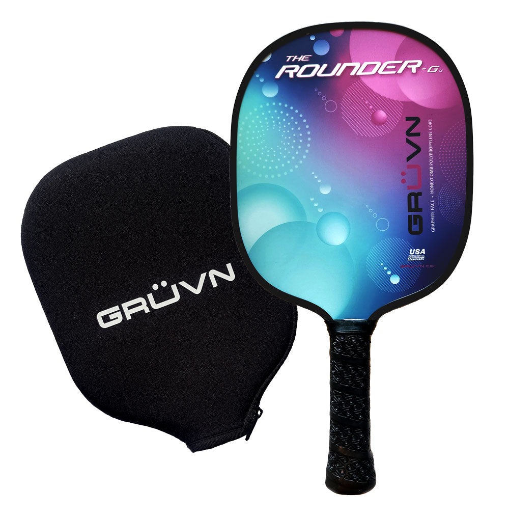 vợt Pickleball GRUVN THE ROUNDER-G16 xanh dương