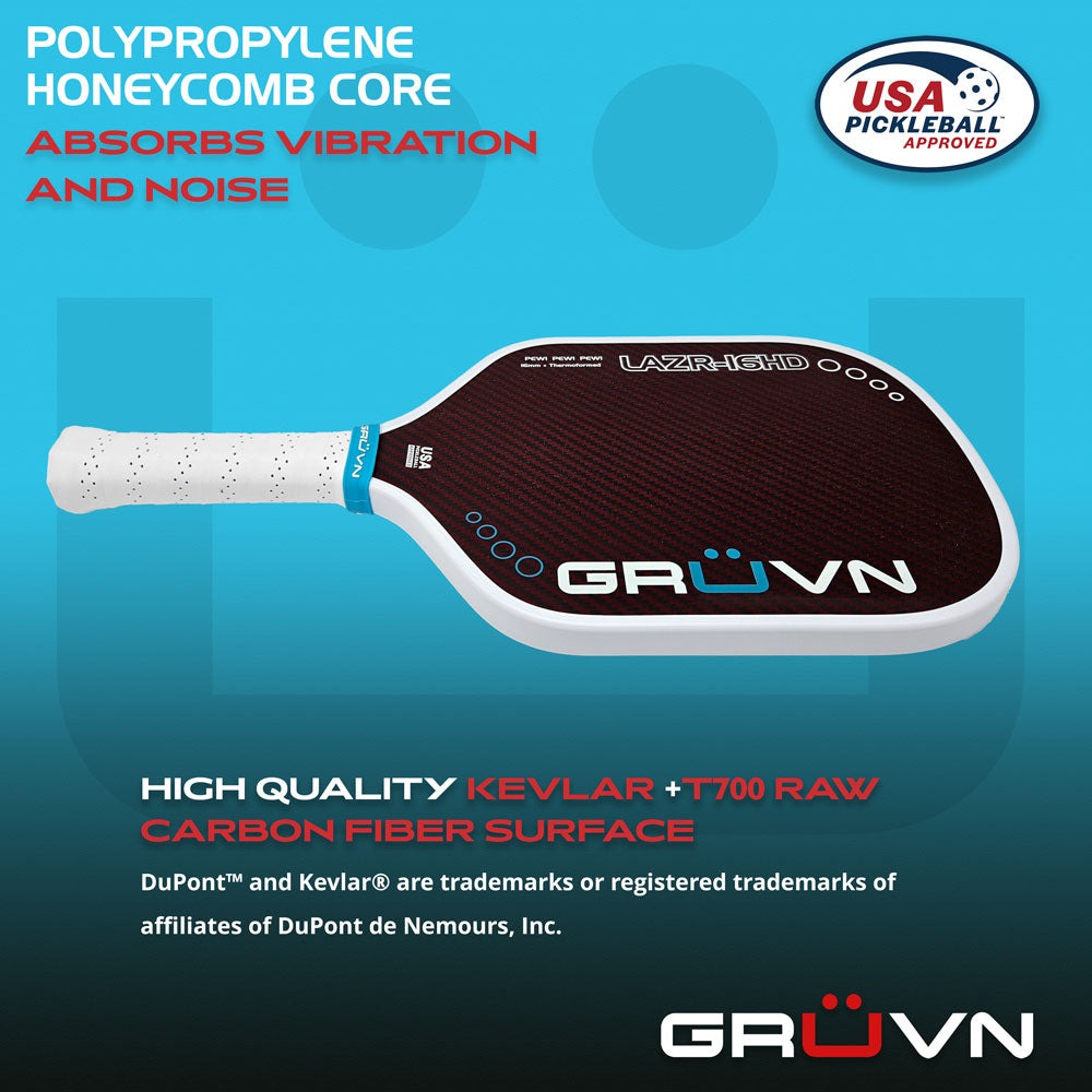 vợt Pickleball GRUVN LAZR-16HD 3