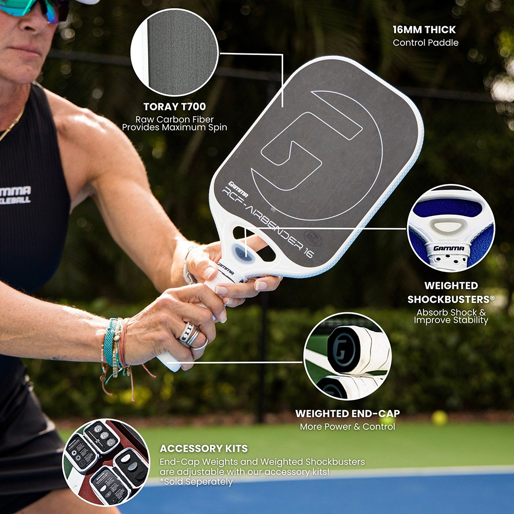 vợt Pickleball Gamma Airbender 16 3