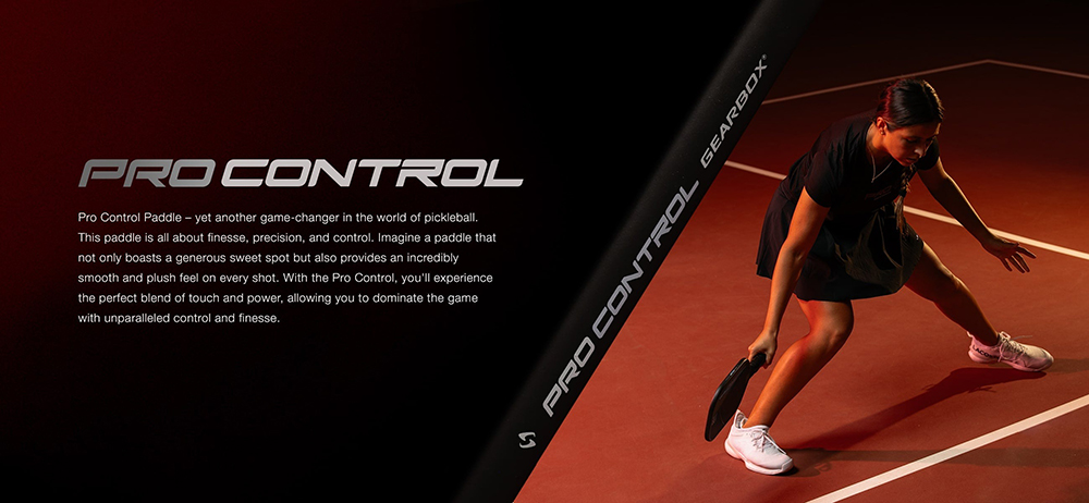 vợt Pickleball Gearbox Pro Control Elongated 5