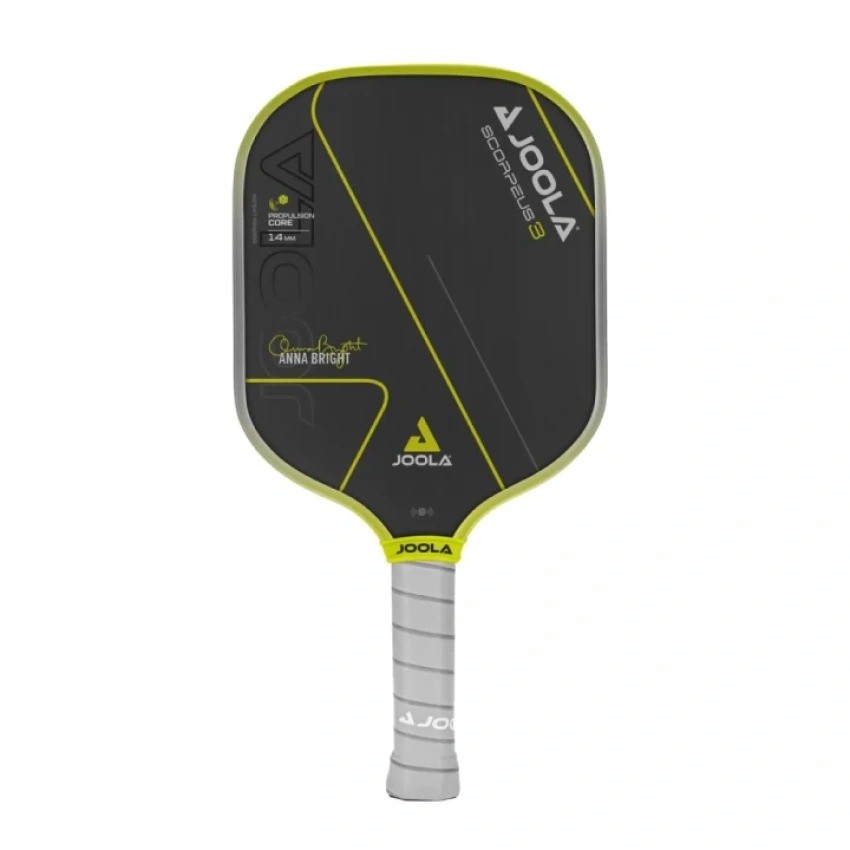vợt Pickleball Joola Anna Bright Scorpeus 3 14mm đen vàng