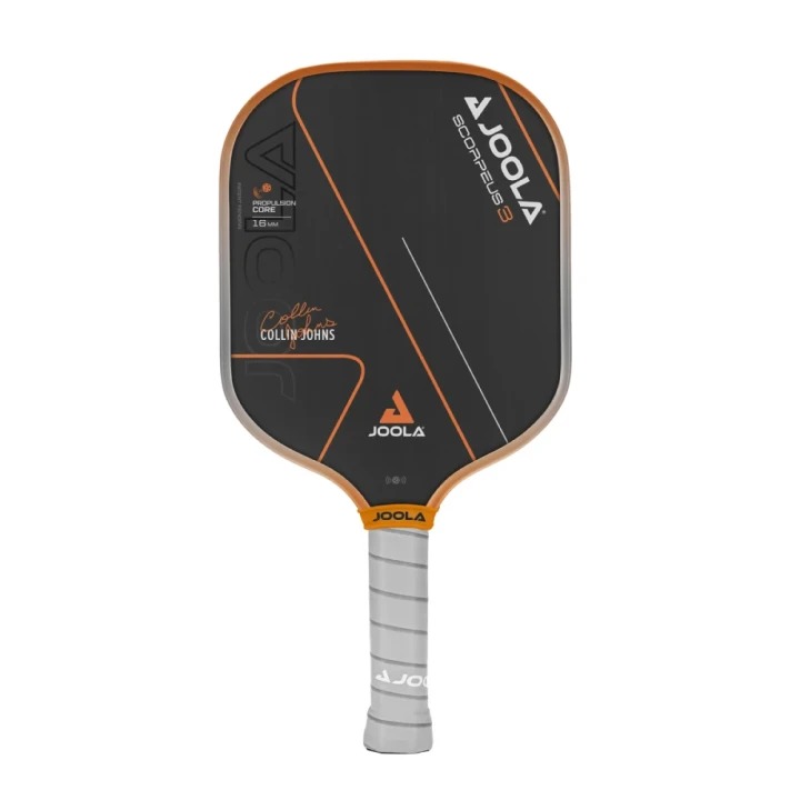 vợt Pickleball Joola Collin Johns Scorpeus 3 16mm đen cam
