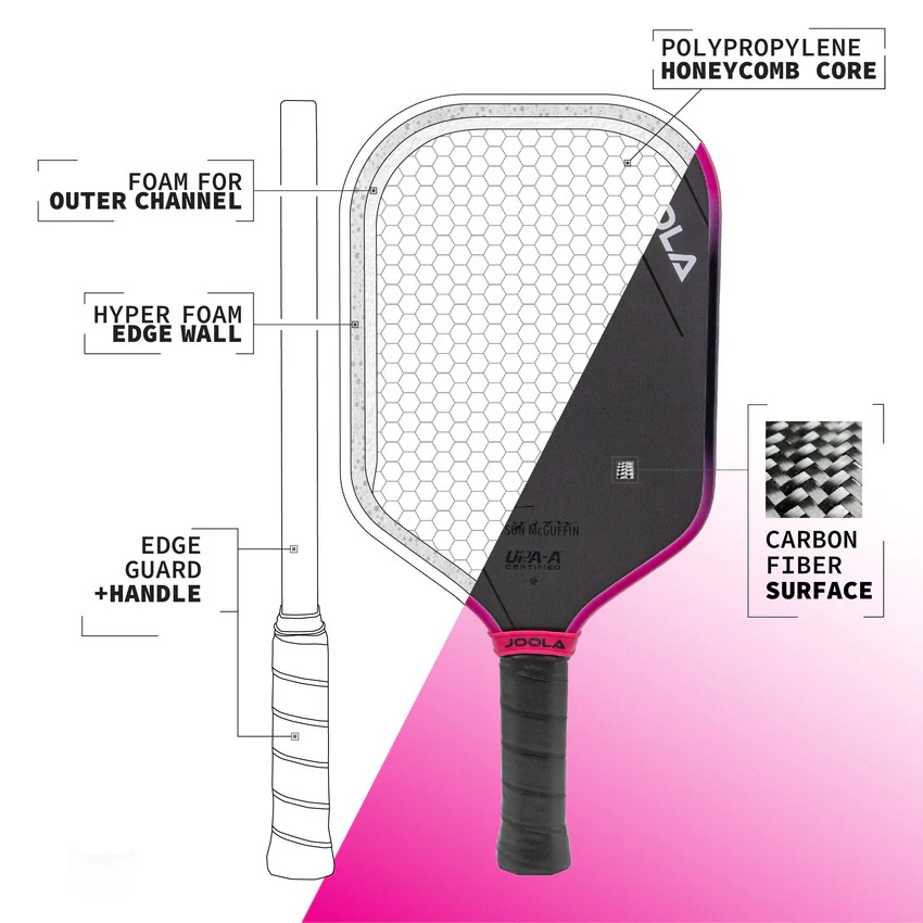 vợt Pickleball Joola Tyson Mcguffin Magnus 3S 14mm 4