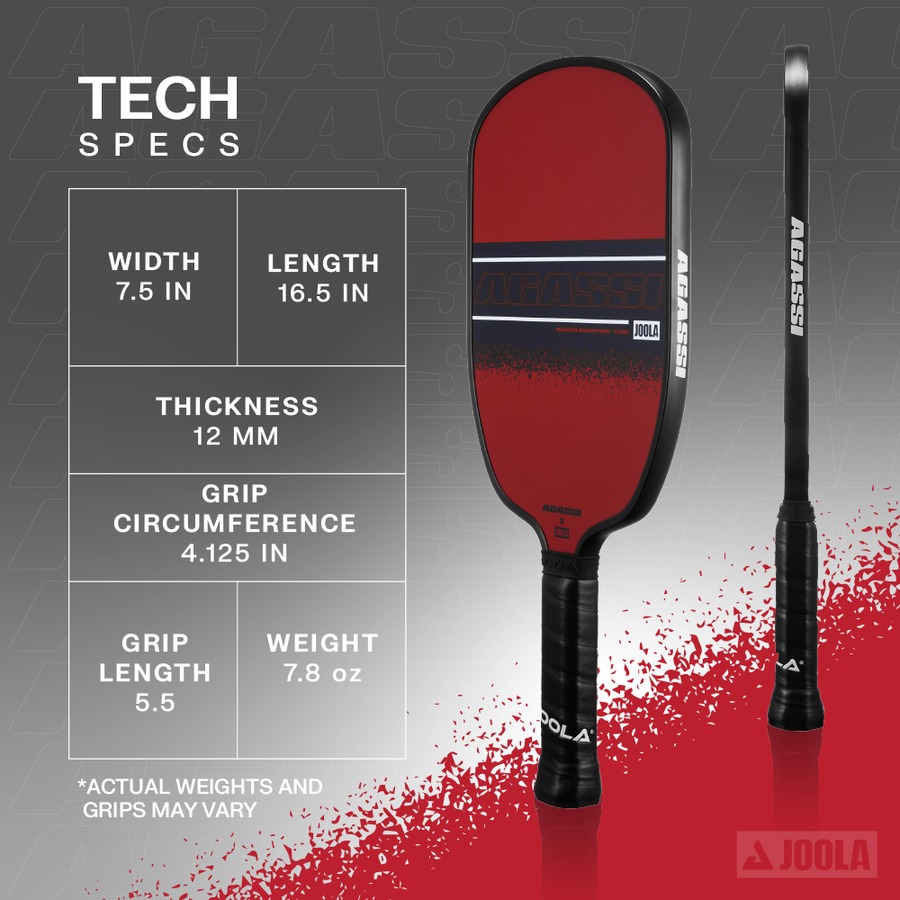 vợt Pickleball Joola Agassi Champion 12mm 7