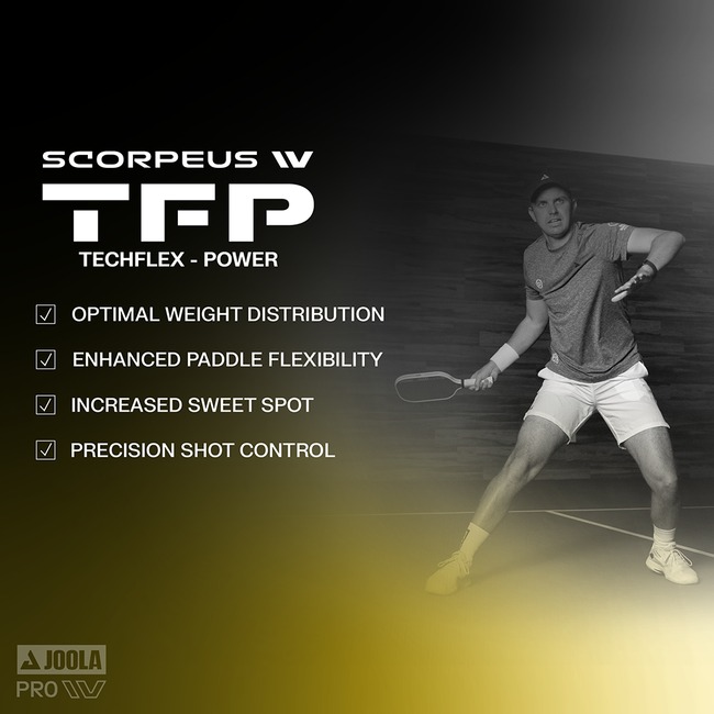 vợt Pickleball Joola Collin Johns Scorpeus Pro IV 16mm 6