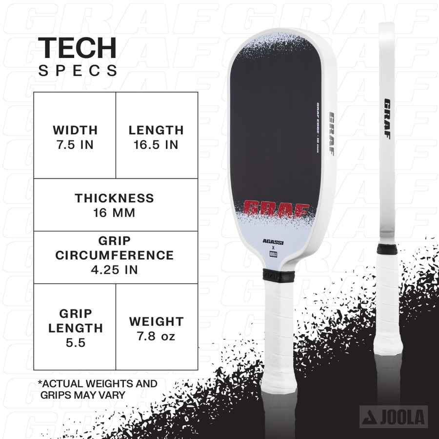 vợt Pickleball Joola Graf Edge 16mm 8