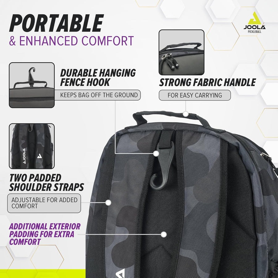 balo Pickleball Joola Vision II Deluxe 9