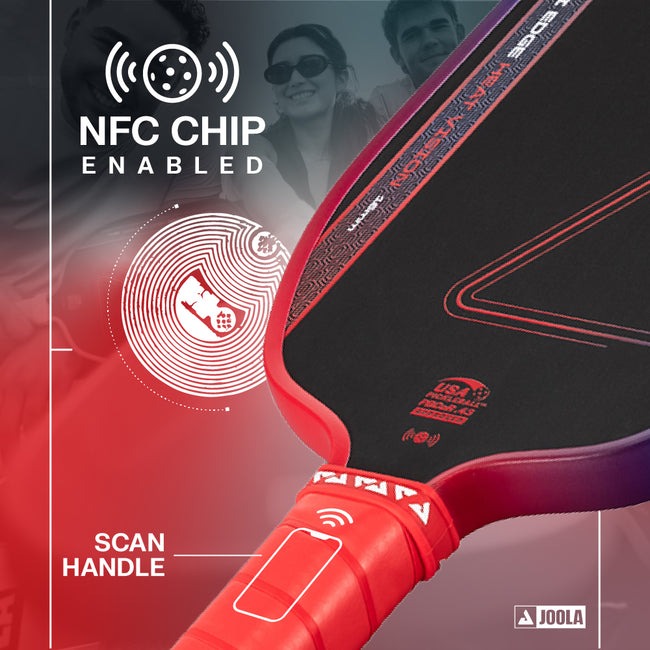 vợt Pickleball Joola Agassi Edge Heat Vision 7