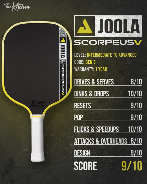 vợt pickleball Joola Scorpeus Pro V 14mm
