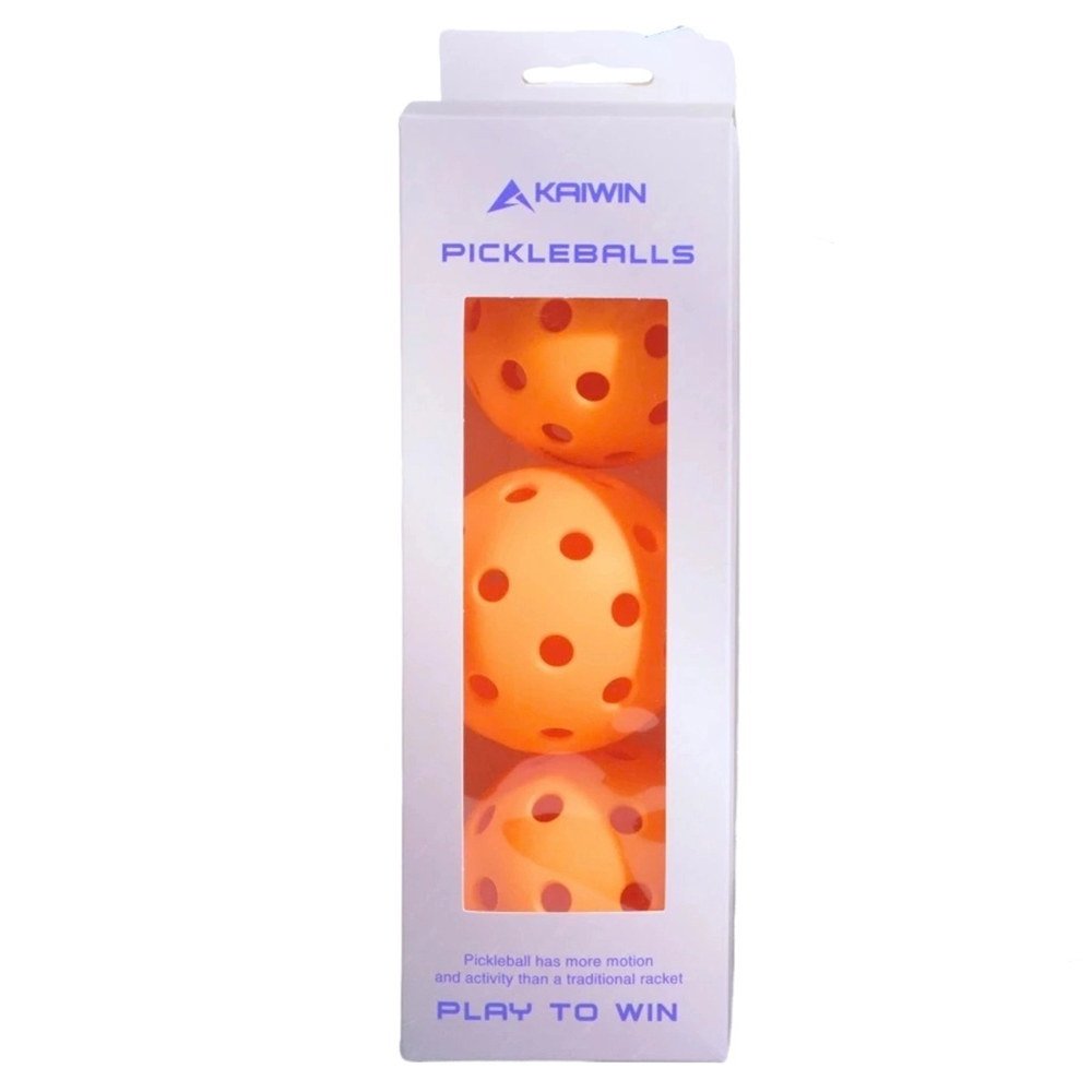 bóng tập luyện Pickleball Kaiwin PK40L Outdoor (Hộp 3 Quả) 1
