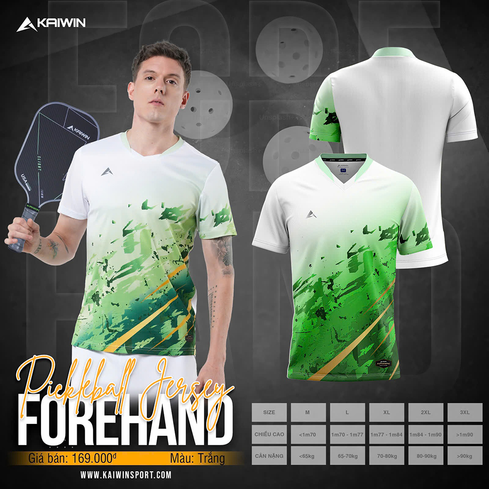 áo thể thao nam Kaiwin Forehand 1