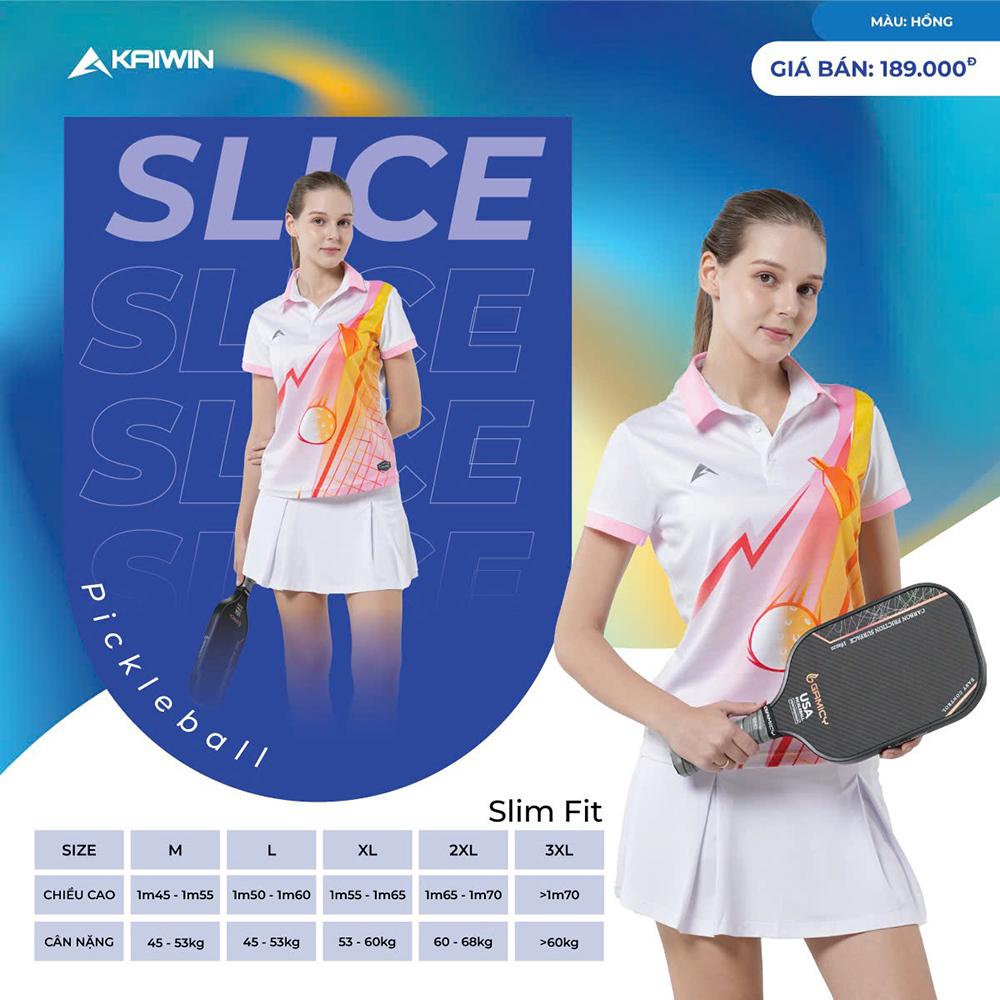 áo Polo nữ Kaiwin Slice 3