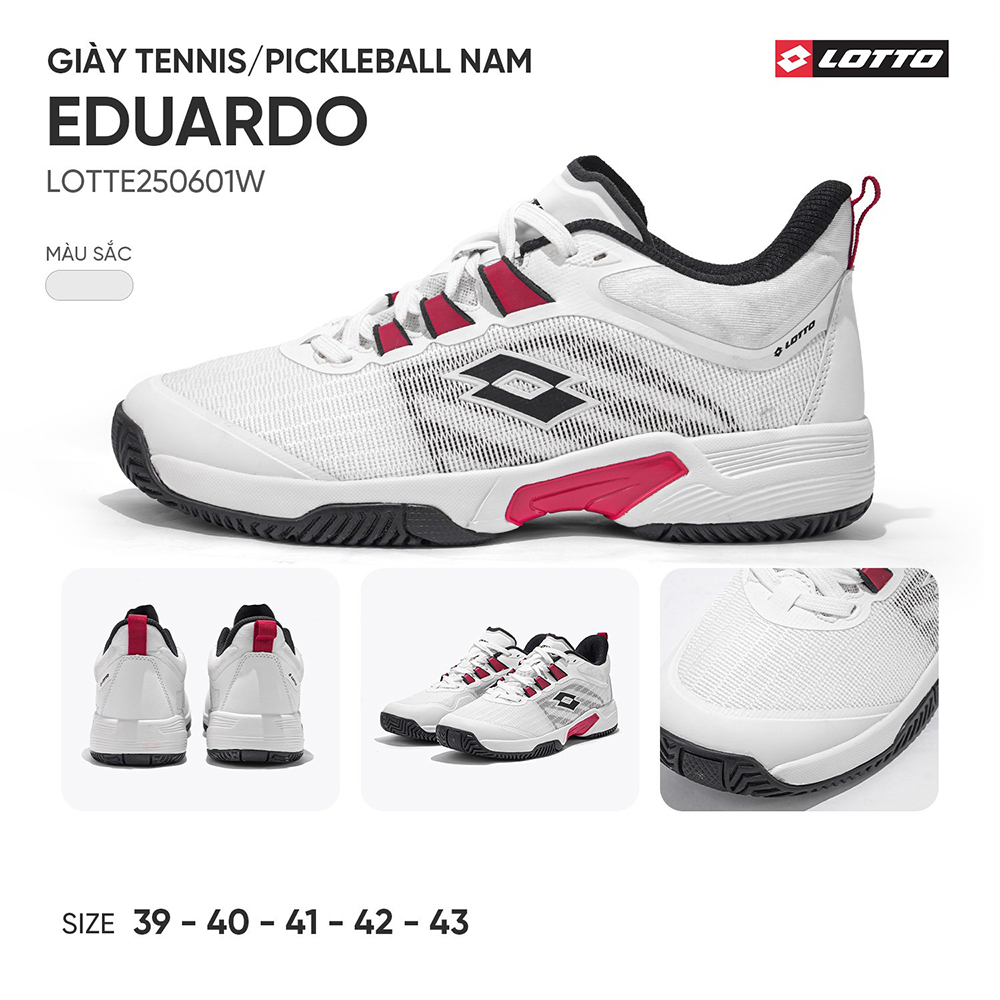 giày Tennis/Pickleball Lotto Eduardo LOTTE0601W 1