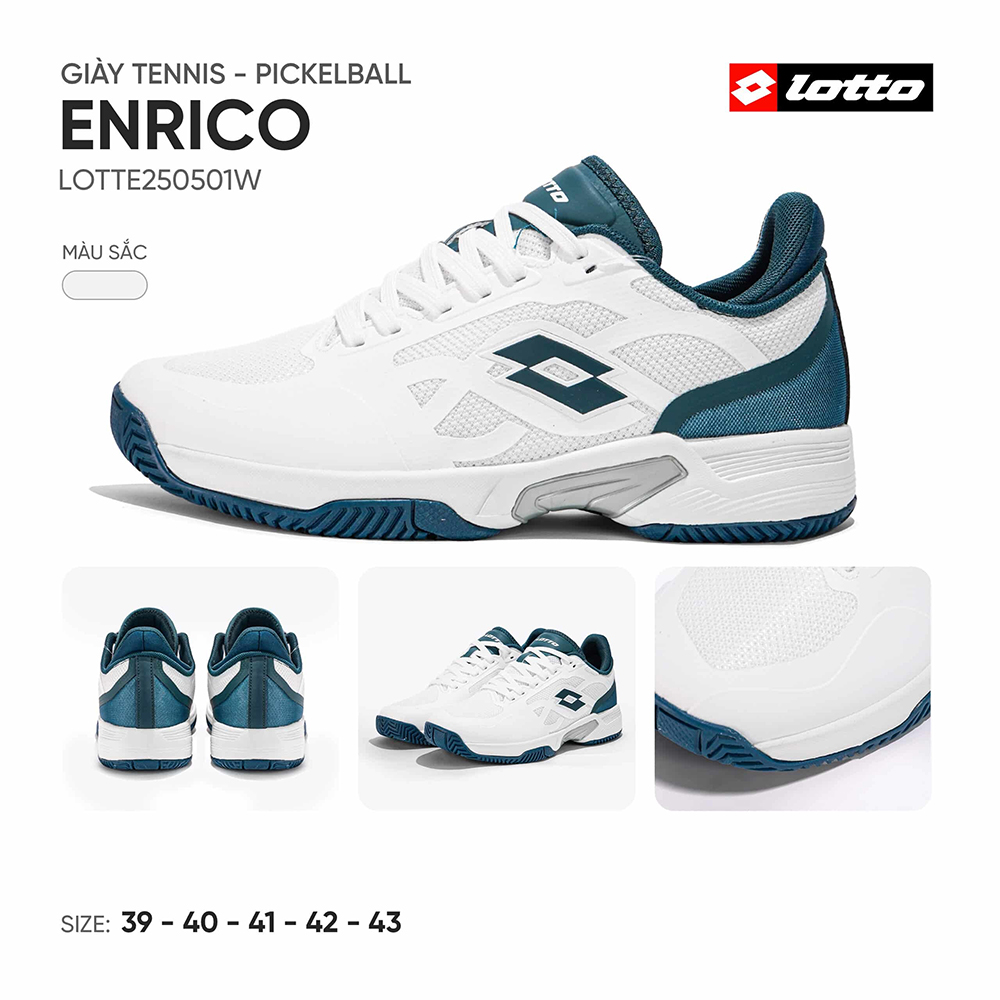 giày Tennis/Pickleball Lotto Enrico LOTTE0501W 1