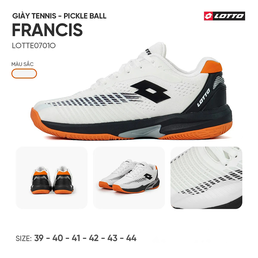 giày Tennis/Pickleball Lotto Francis LOTTE0701O 1