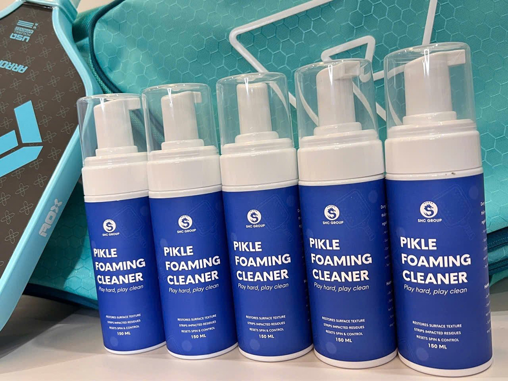 dung dịch vệ sinh mặt vợt Pikle Foaming Cleaner