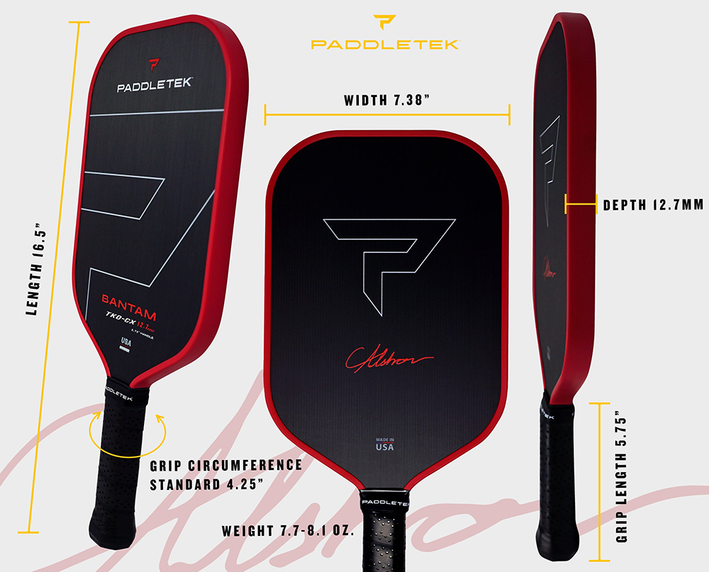 vợt Pickleball Paddletek Bantam TKO-CX 12.7 1