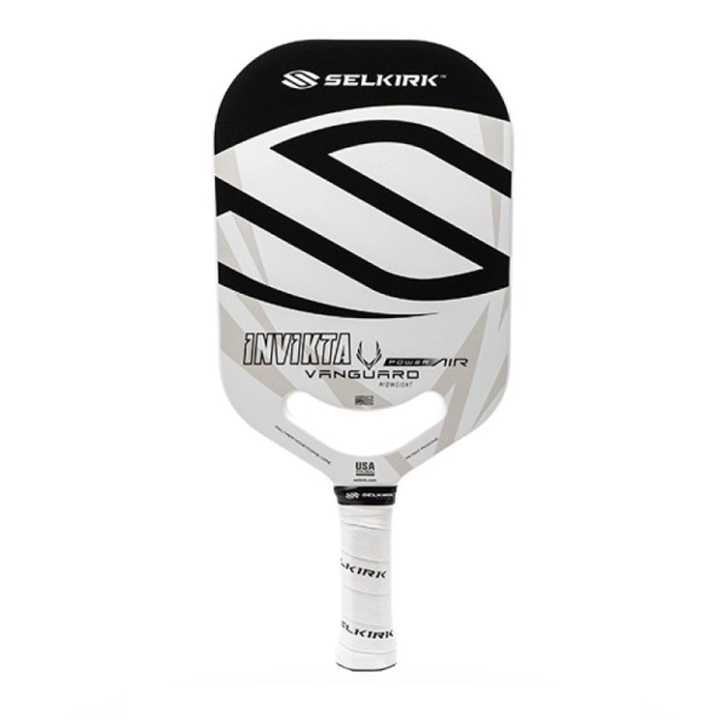 vợt Pickleball Selkirk Vanguard Power Air - Invikta đen trắng