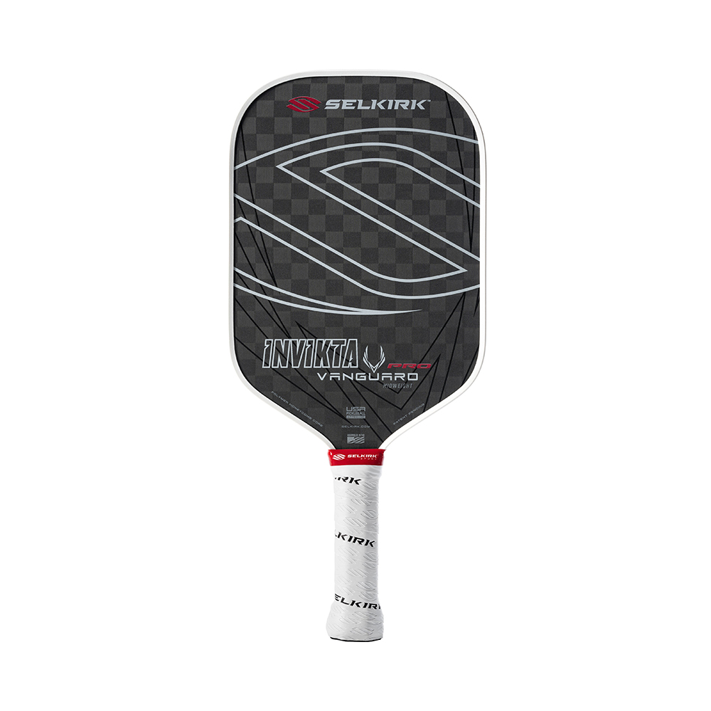 vợt Pickleball Selkirk VANGUARD Pro - Invikta đen trắng