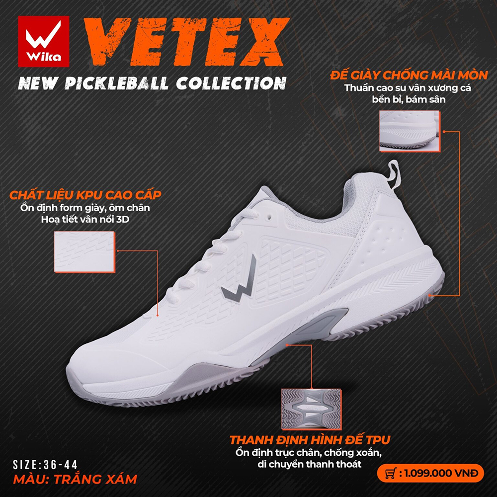 giày Pickleball Wika Vetex 1