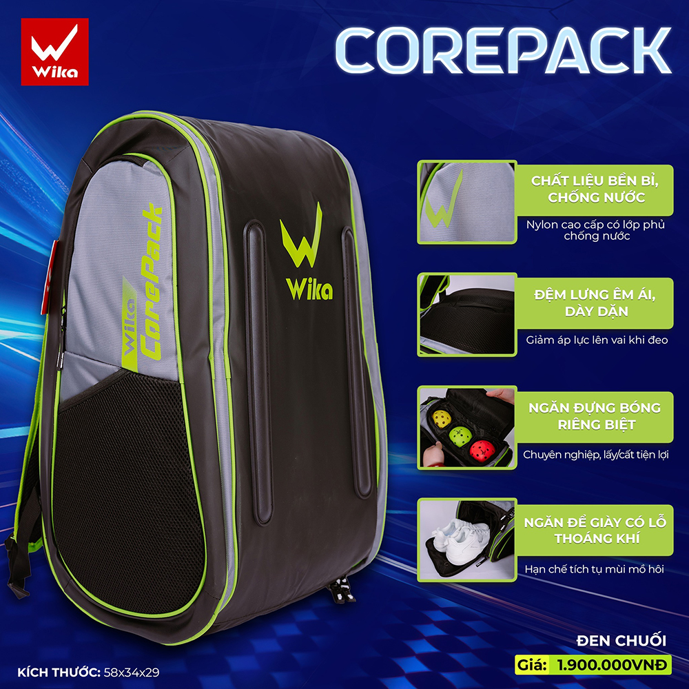 balo Pickleball Wika Corepack 1