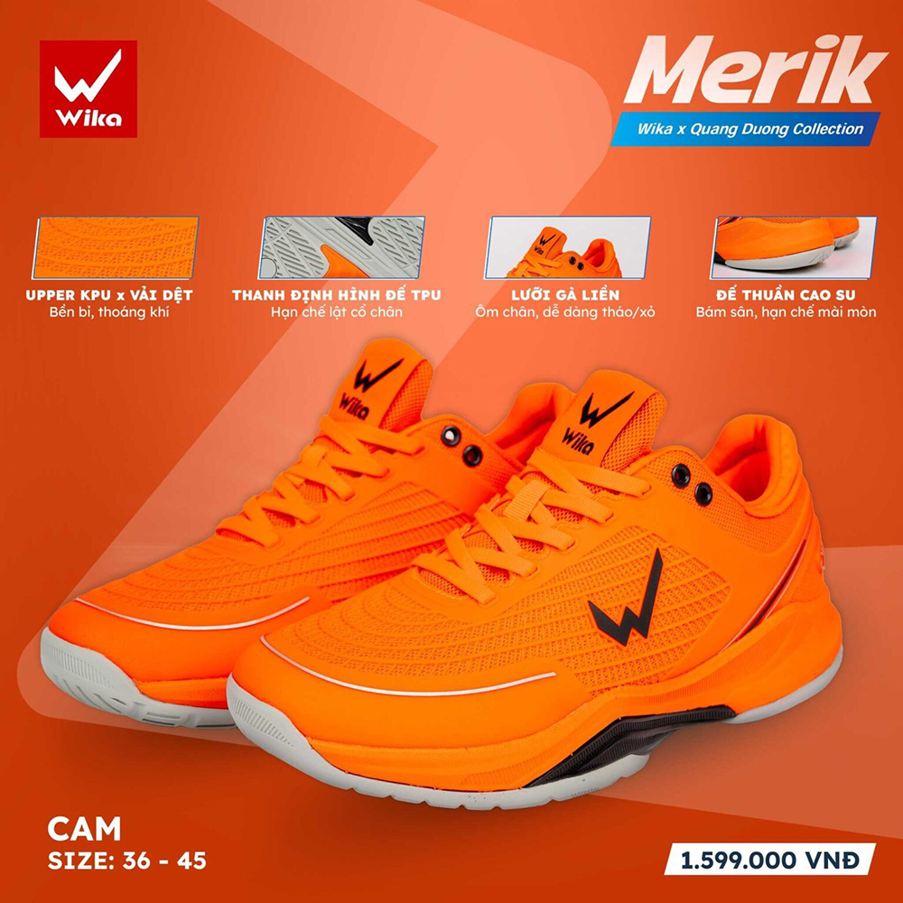 giày Pickleball Wika Merik 1