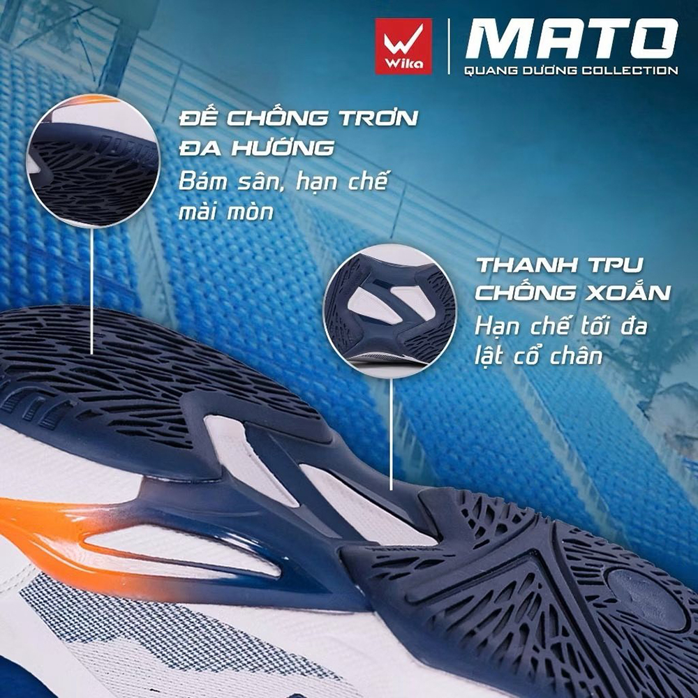 giày Pickleball Wika Mato 3