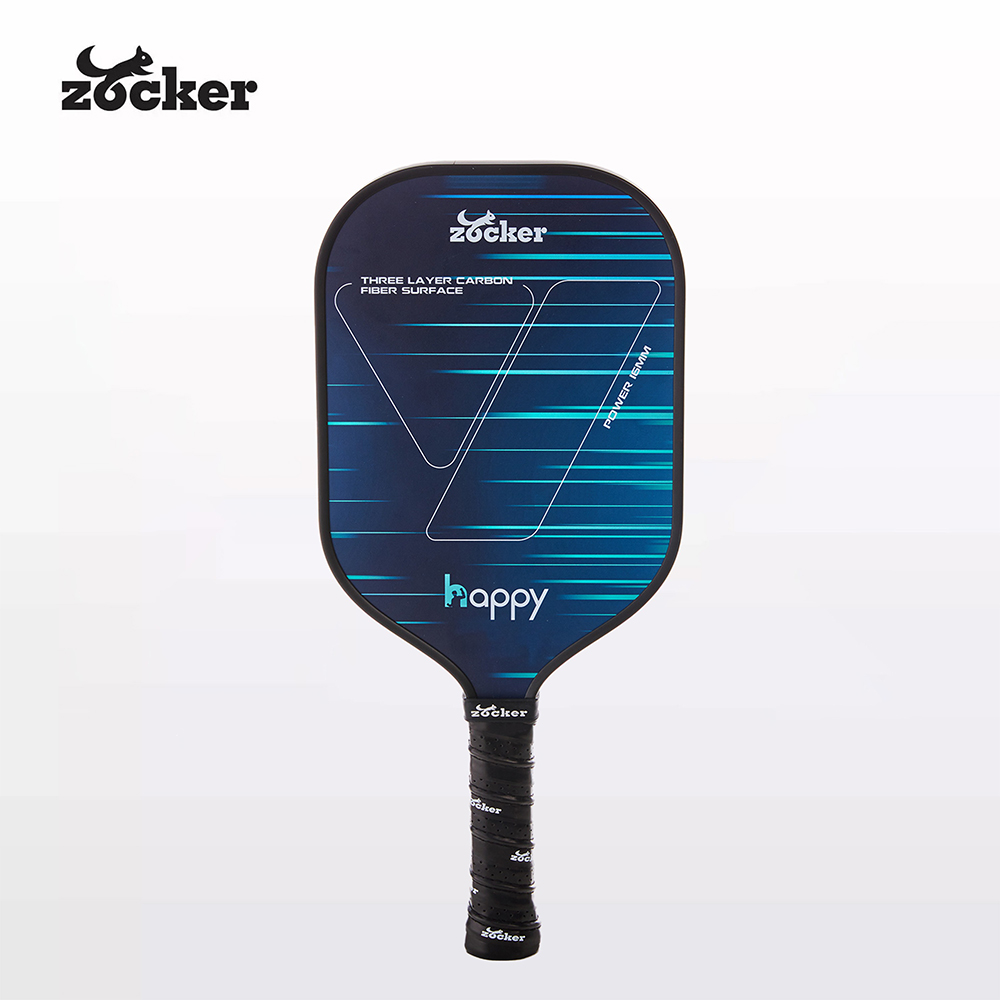 vợt Pickleball Zocker Happy HP1 Standard đen xanh dương