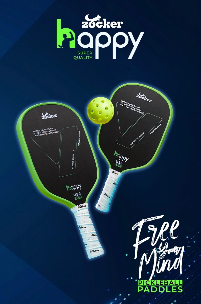 vợt Pickleball Zocker Happy HP2 Super Quality 1