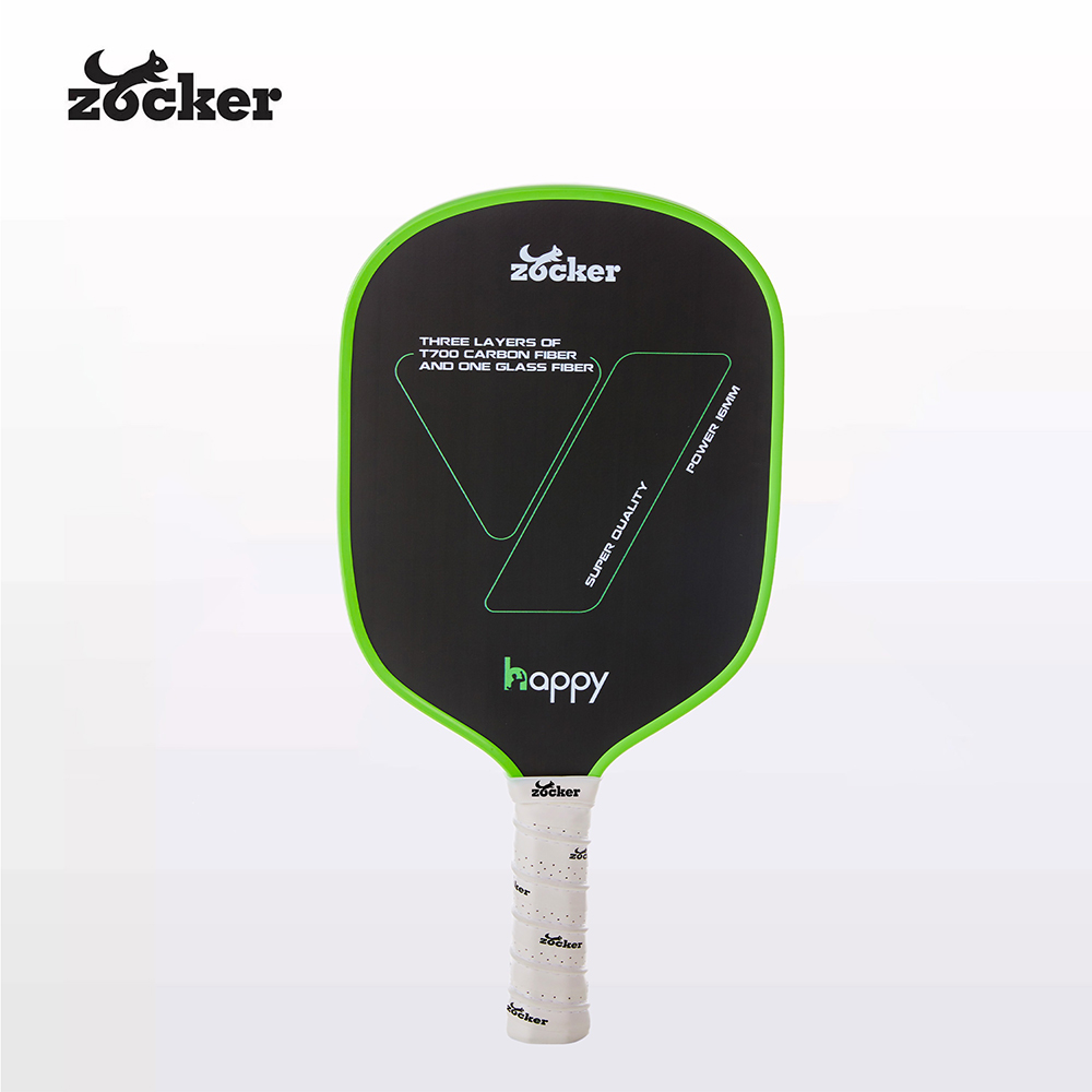 vợt Pickleball Zocker Happy HP2 Super Quality xanh lá