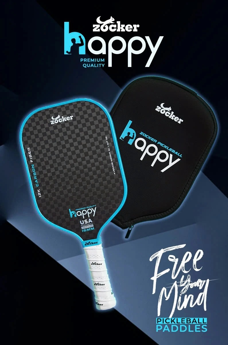 vợt Pickleball Zocker Happy HP3 Premium Quality 1