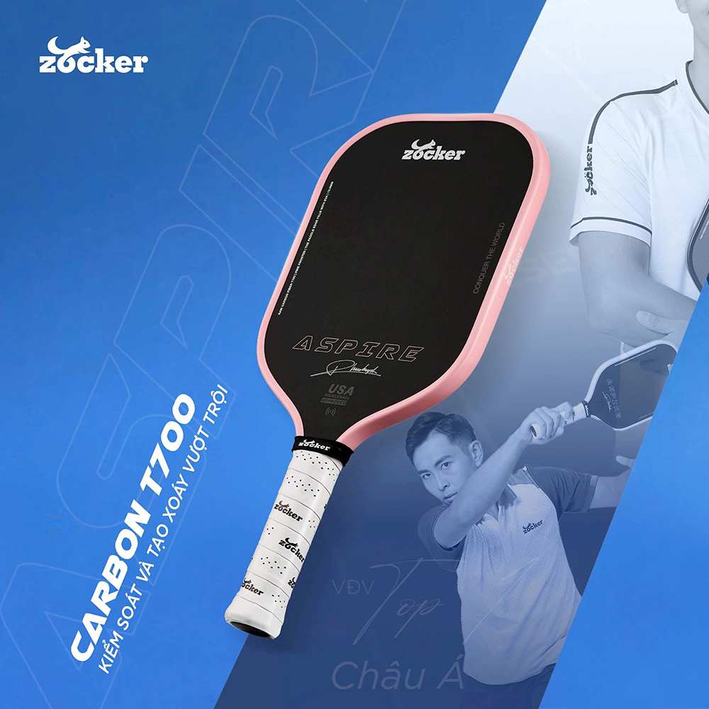 vợt Pickleball Zocker Aspire x Phúc Huỳnh 3