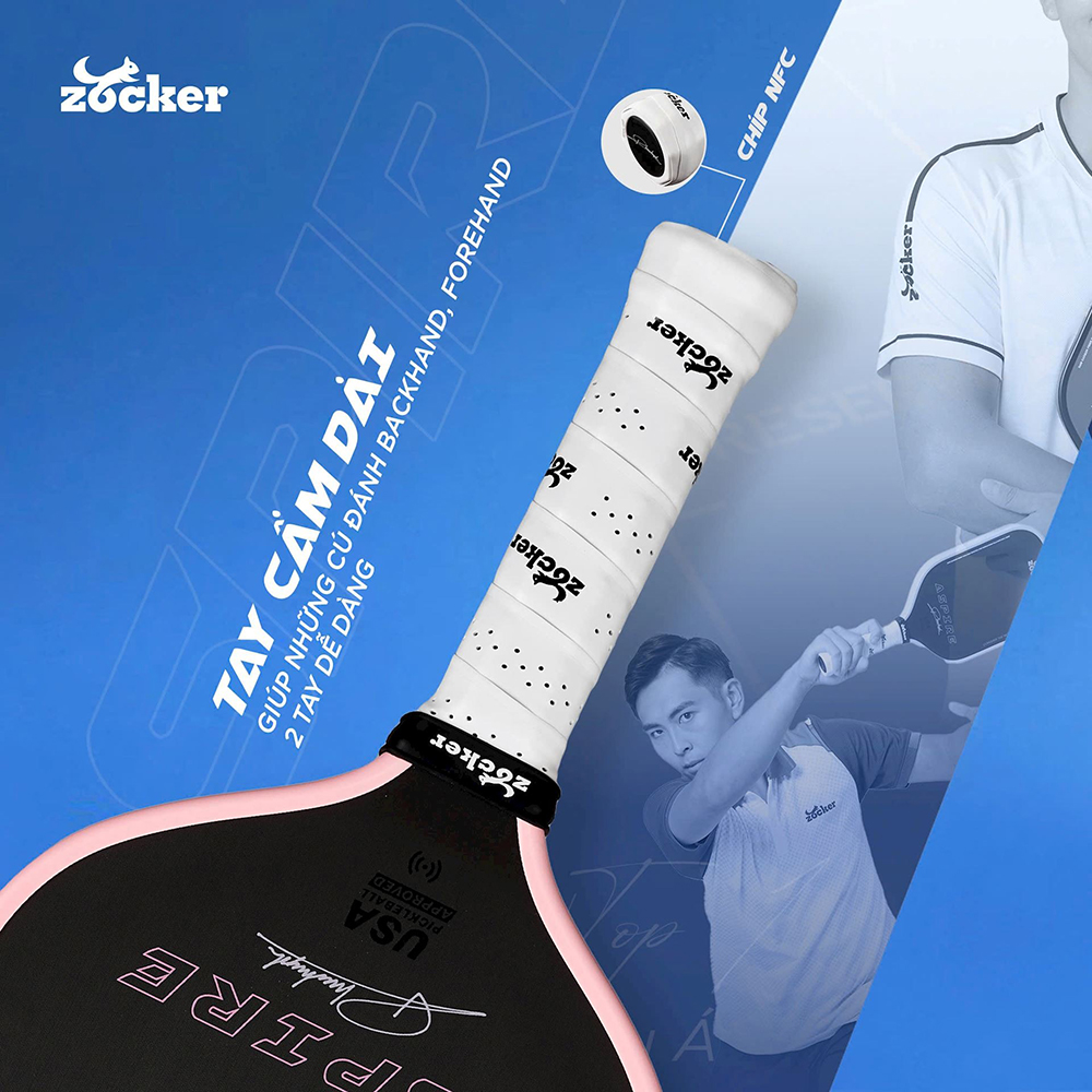 vợt Pickleball Zocker Aspire x Phúc Huỳnh 7