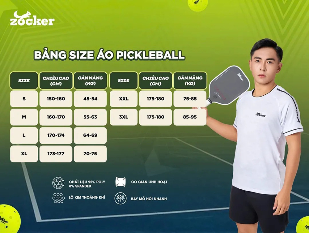 Hướng dẫn chọn size áo phù hợp