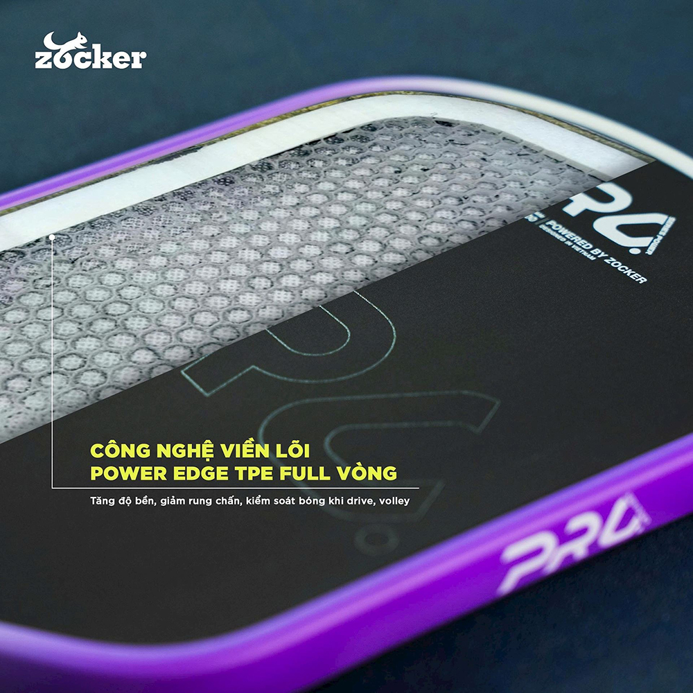 vợt Pickleball Zocker HP06 Pro Series Power 5
