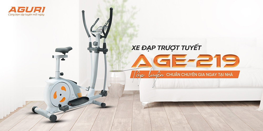 xe đạp tập thể dục AGURI AGE-219 8